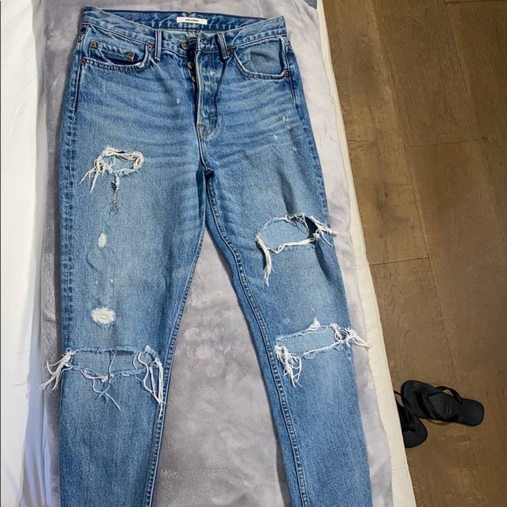 GRLFRND denim Natalia high rise skinny jeans